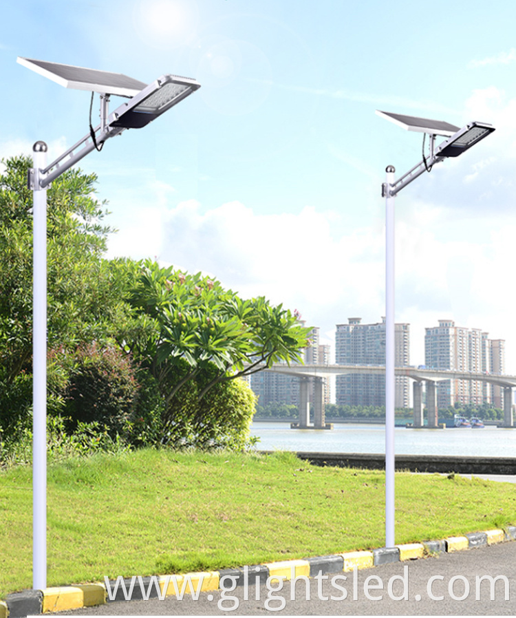 IP66 waterproof outdoor die casting aluminum 60 100 w smd solar led street light